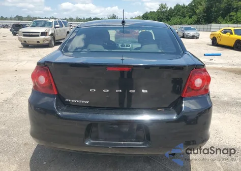 2012 Dodge Avenger Se z USA, uszkodzony, nr VIN 1C3CDZAB6CN289872